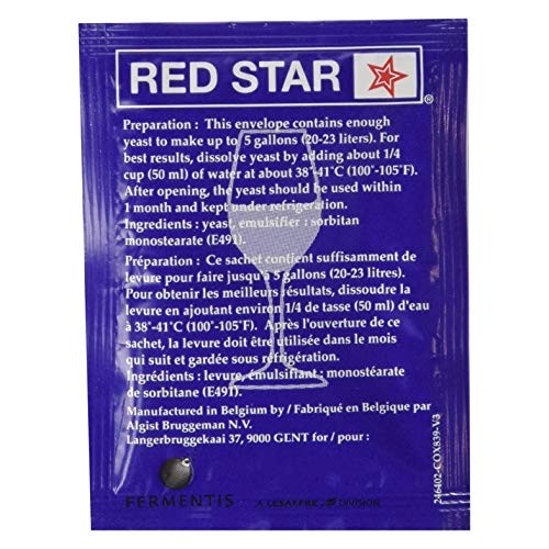 Red Star Rs-Cuveex10 Premier Cuvee Yeast 10 Packets
