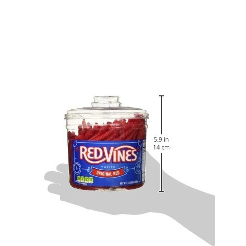 Red Vines Licorice, Original Red Flavor Soft &Amp; Chewy Candy Twist