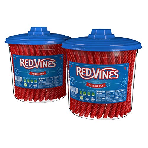 Red Vines Licorice, Original Red Flavor Soft &Amp; Chewy Candy Twist