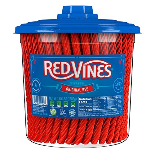 Red Vines Licorice, Original Red Flavor Soft &Amp; Chewy Candy Twist
