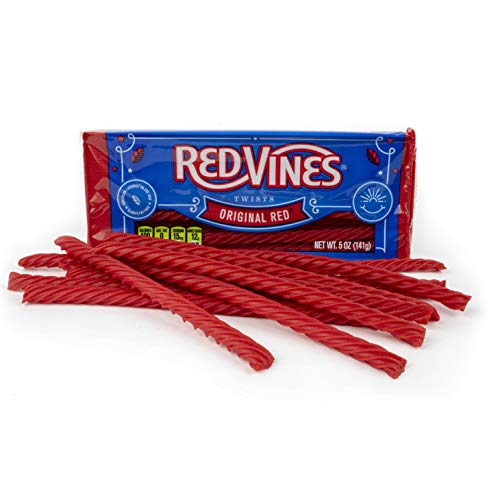 Red Vines Licorice Variety Pack, Red And Grape Flavor, 5Oz Trays