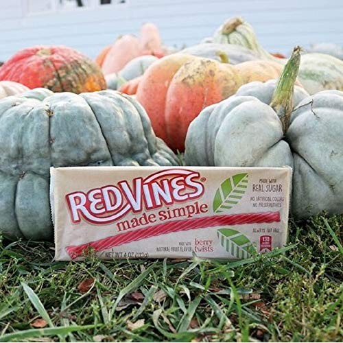 Red Vines Made Simple Licorice Twists, 4Oz Tray  9 Pack, Mixed