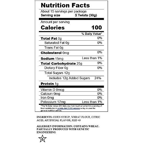 Red Vines Red Licorice Twists, Original Red Flavor, Soft &Amp; Chewy