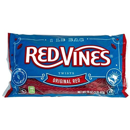 Red Vines Red Licorice Twists, Original Red Flavor, Soft &Amp; Chewy