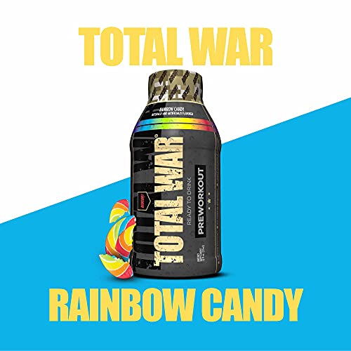 Redcon1 - Total War Rtd - Ready To Drink Liquid Preworkout - Cas