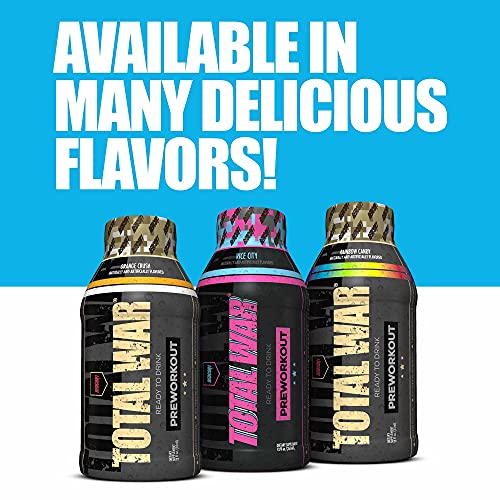 Redcon1 - Total War Rtd - Ready To Drink Liquid Preworkout - Cas