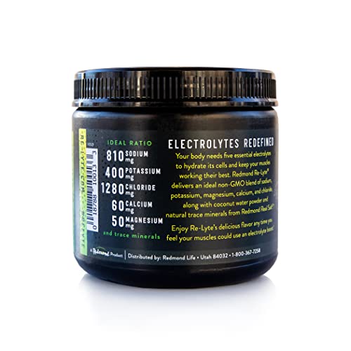 Redmond Re-Lyte Electrolyte Drink Mix Lemon Lime…