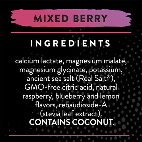 Redmond Re-Lyte Electrolyte Drink Mix Mixed Berry, 30 Stick Packs