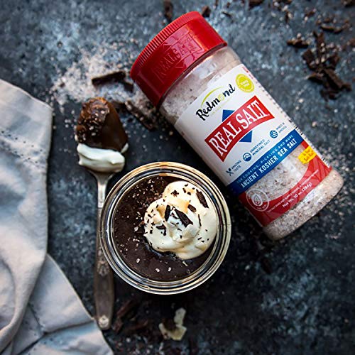 Redmond Real Salt - Natural Unrefined Sea Salt, 10Oz Fine Salt S