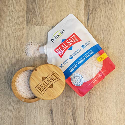 Redmond Real Salt - Natural Unrefined Sea Salt, Kosher Gift Bund