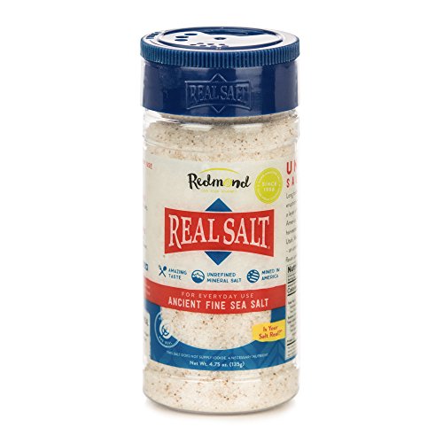 Redmond Real Sea Salt - Natural Unrefined Organic Gluten Free Fi