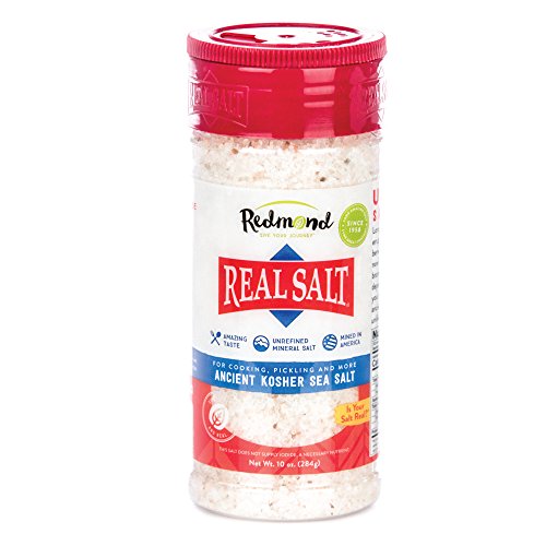 Redmond Real Sea Salt - Natural Unrefined Organic Gluten Free Ko