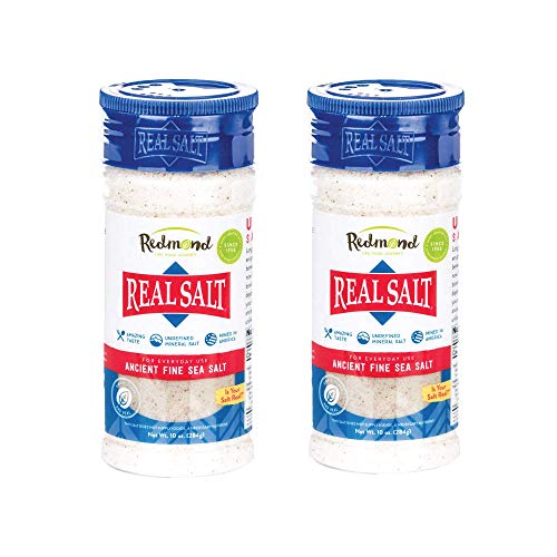 Redmond Real Sea Salt - Natural Unrefined Organic Gluten Free Fi