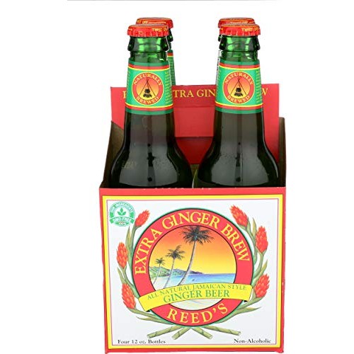 Reeds Ginger Brew, Ginger Brew Original Extra Bottle, 12 Fl Oz,