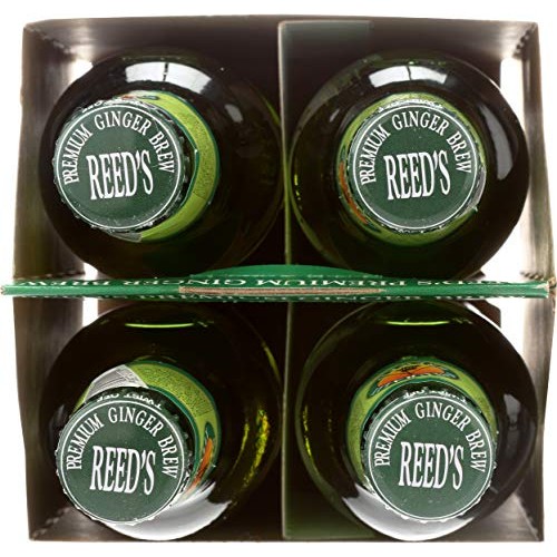 Reeds Ginger Brew, Ginger Brew Premium, 4Pk, 12 Fl Oz