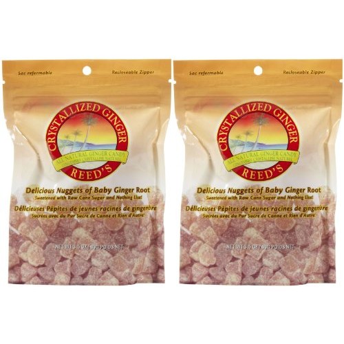 Reeds Crystallized Ginger Candy - 3.5 Oz - 2 Pk