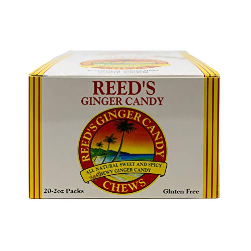 Reeds, Ginger Chews, Delicious All Natural Sweet And Spicy Chew