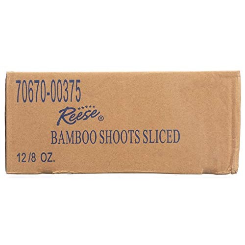 Reese Sliced Bamboo Shoots, 8-Ounces Pack Of12