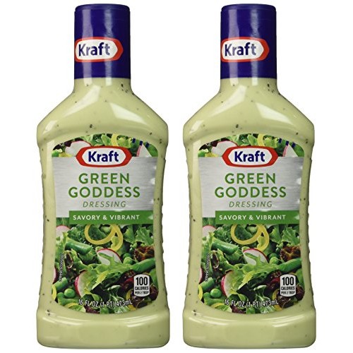 Kraft Green Goddess Dressing, 16 Fl Oz Pack Of 2