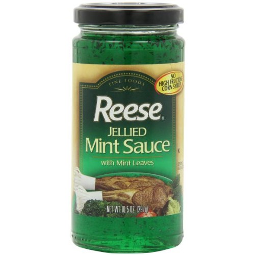 Reese Jelly, Mint W/Leaves, 10.50-Ounce Pack Of 6