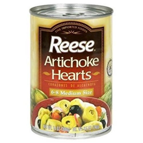 Reeses Artichoke Hearts 6-8 Medium Size 14 Oz Pack Of 4