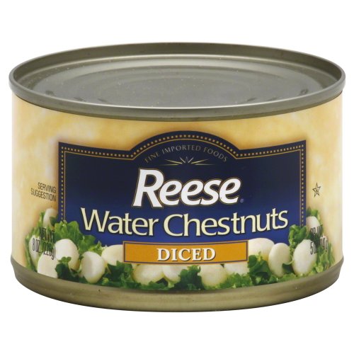 Reese Diced Water Chestnuts 8 Oz Pack Of 12
