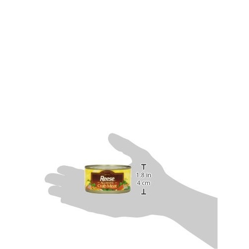 Reese All White Crabmeat, 6-Ounces Pack Of 12