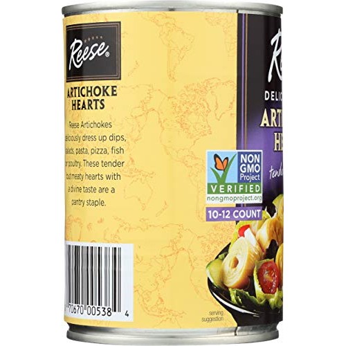 Reese Artichoke Hearts 10-12Ct, 14 Oz