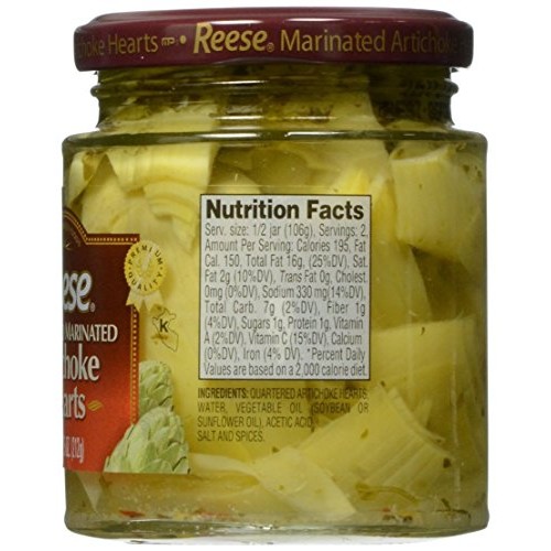 Reese Artichoke Marinated Hearts - 7.5 Ounces