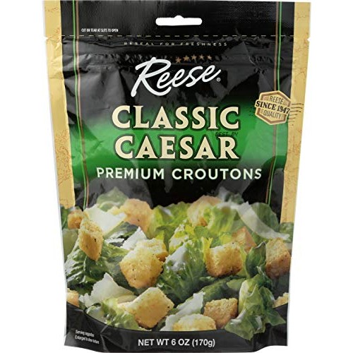 Reese Caesar Salad Croutons, 6-Ounces Pack Of 12