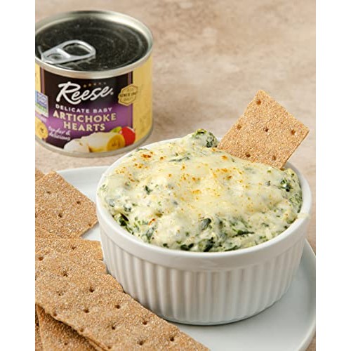 Reese Delicate Baby Artichoke Hearts Non Gmo, 7 Ounce Pack Of 12