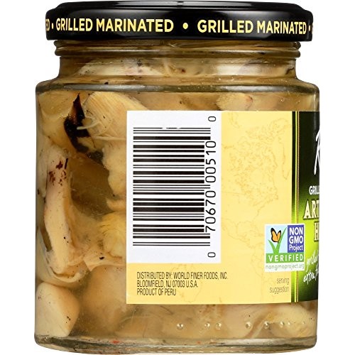 Reese Grilled Marinated Artichokes Hearts, 7.5-Ounces Pack Of 12