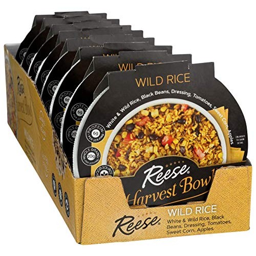 Reese Harvest Bowl, Wild Rice Pack Of 8