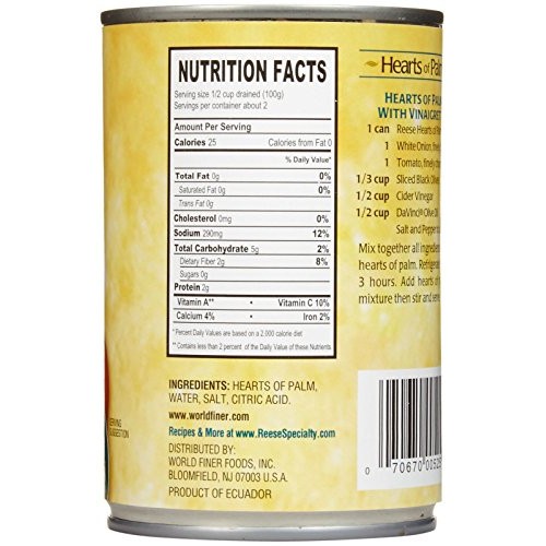 Reese Hearts Of Palm - 14 Ounces