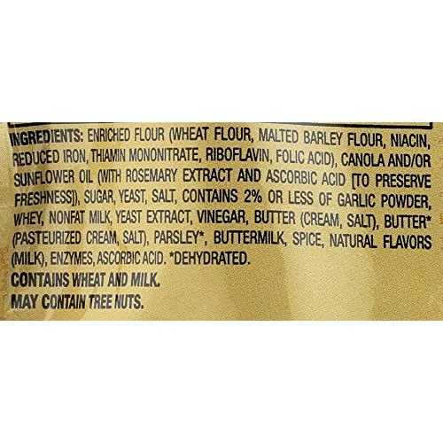 Reese Homestyle Garlic Butter Croutons, 5-Ounces Pack Of 12