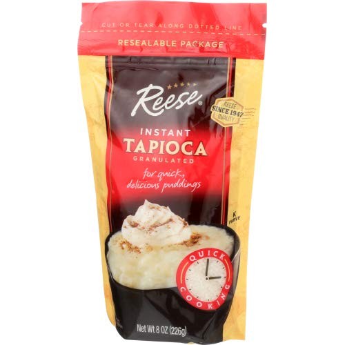 Reese Instant Granulated Tapioca, 8-Ounces Pack Of 6
