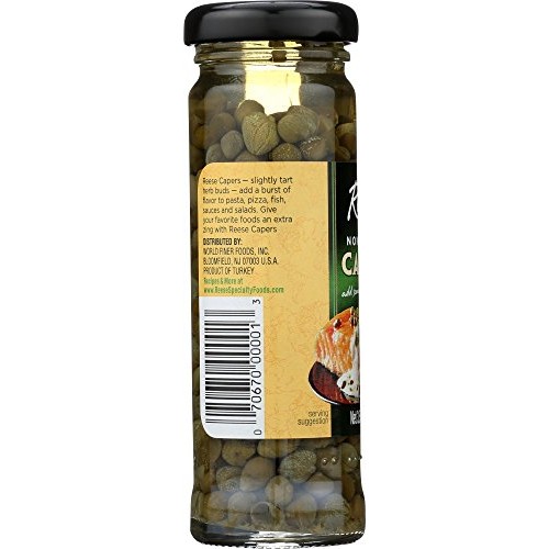 Reese Non Pareil Capers, 3.5-Ounces Pack Of 12