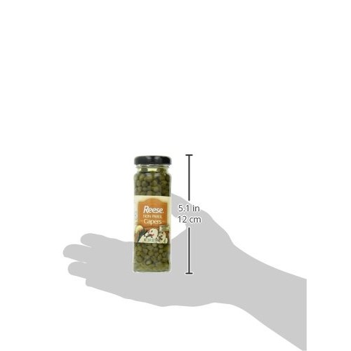 Reese Non Pareil Capers, 3.5-Ounces Pack Of 12
