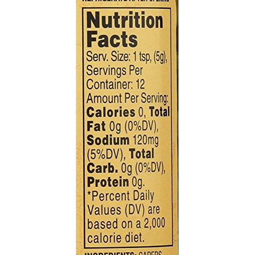 Reese Non Pareil Capers, 3.5-Ounces Pack Of 12