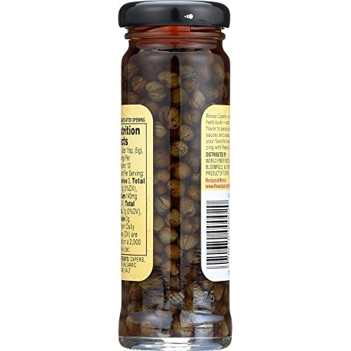 Reese Non Pareil Capers With Balsamic, 3.5-Ounces Pack Of 12
