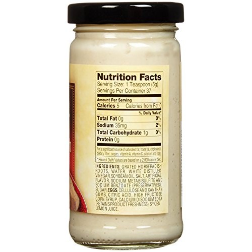 Reese Prepared Horseradish, 6.5 Oz. Pack Of 2