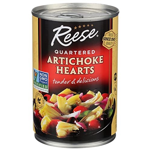 Reese Quartered Artichoke Hearts, 14 Ounces Pack Of 12