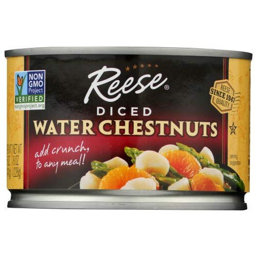 Reeses Water Chestnuts Diced 8 Oz Pack Of 3