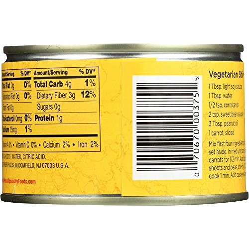 Reese Sliced Bamboo Shoots, 8-Ounces Pack Of 12