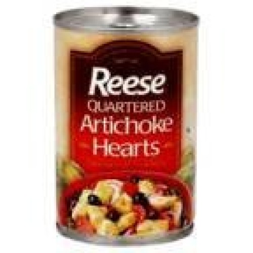Reeses Quartered Artichoke Hearts 14 Oz Pack Of 6