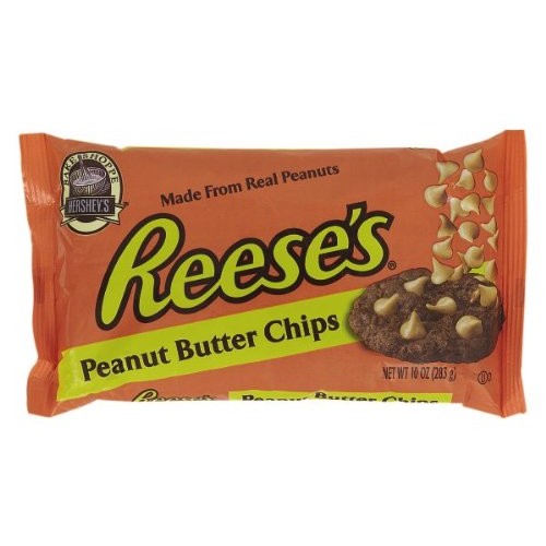 Reeses Baking Chips Peanut Butter Flavored, 10-Ounce Bags Pack