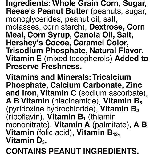Reeses, Breakfast Cereal With Whole Grain, Chocolate Peanut But