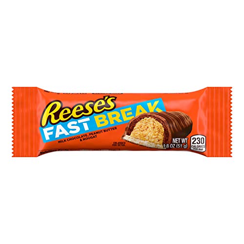 Reeses Fast Break Chocolate Candy Bar Pack Of 18 Reeses Fast Break Chocolate Candy Bar Pack Of 18
