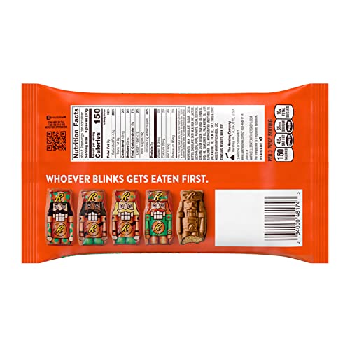 REESES Milk Chocolate Peanut Butter Creme Nutcrackers Candy, Ch...