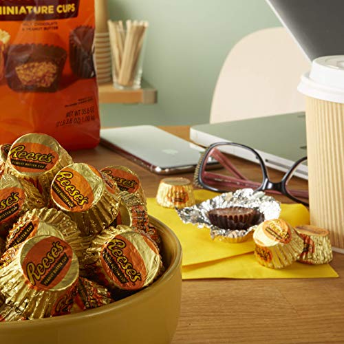 Reeses, Milk Chocolate Peanut Butter Cup Miniatures Party Bag,